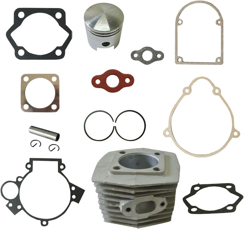 sthus Cylinder&Piston&Pin Clips Wrist&Gasket Set Fit 80cc Motorized Bicycle Bike Motor - Image 1